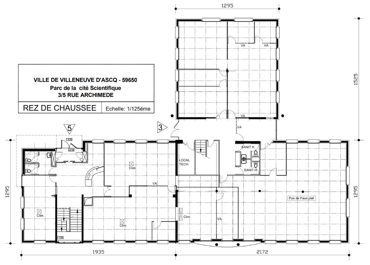 Bureau Villeneuve-d'Ascq 1561m² Location bureau Villeneuve-d'Ascq Nord OLBUR2425874 16